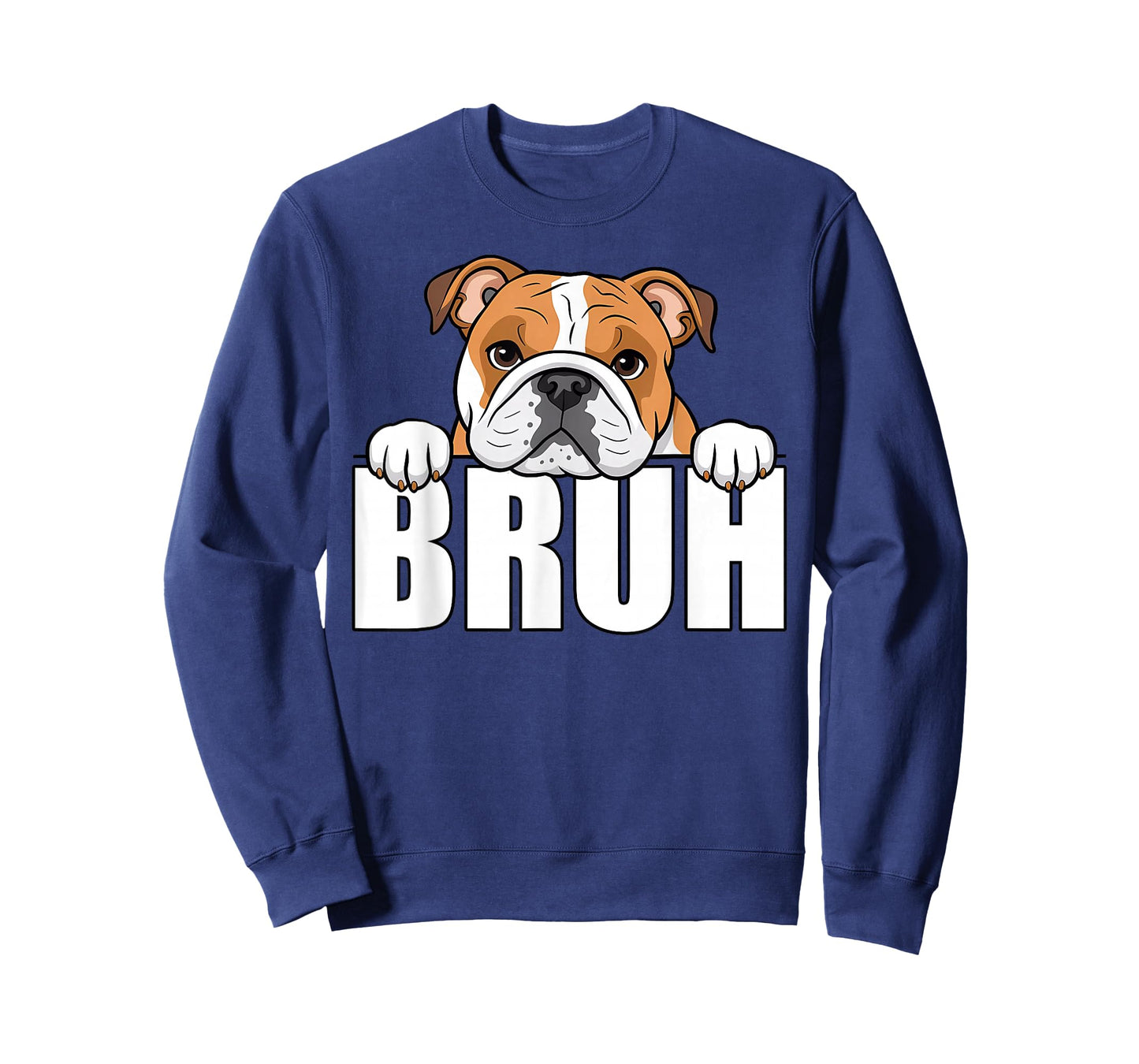 Funny English Bulldog Bruh Cute Dog Lover Men Boys Kids T-Shirt