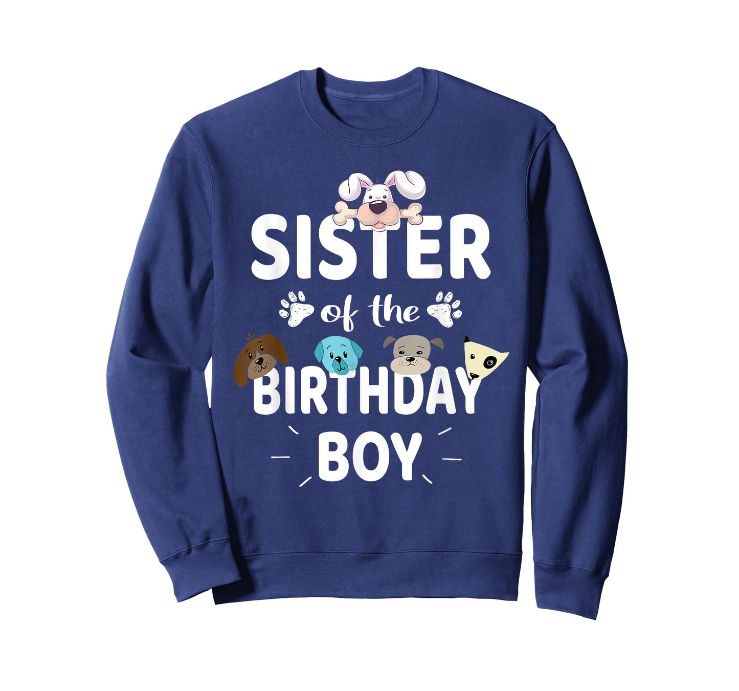 Sister Of The Birthday Boy Dog Lover Party Puppy Theme T-Shirt
