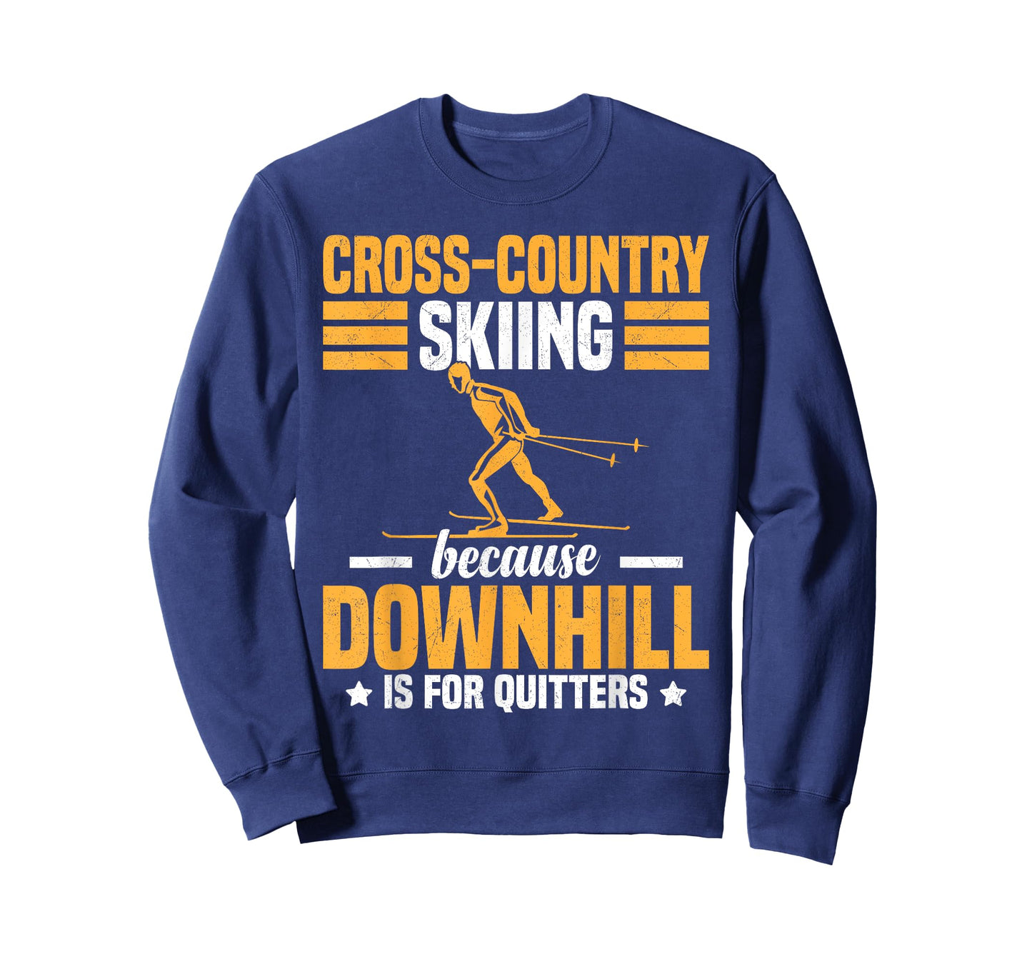 Funny Winter Sport Snow Cross-Country Skiing appearel T-Shirt