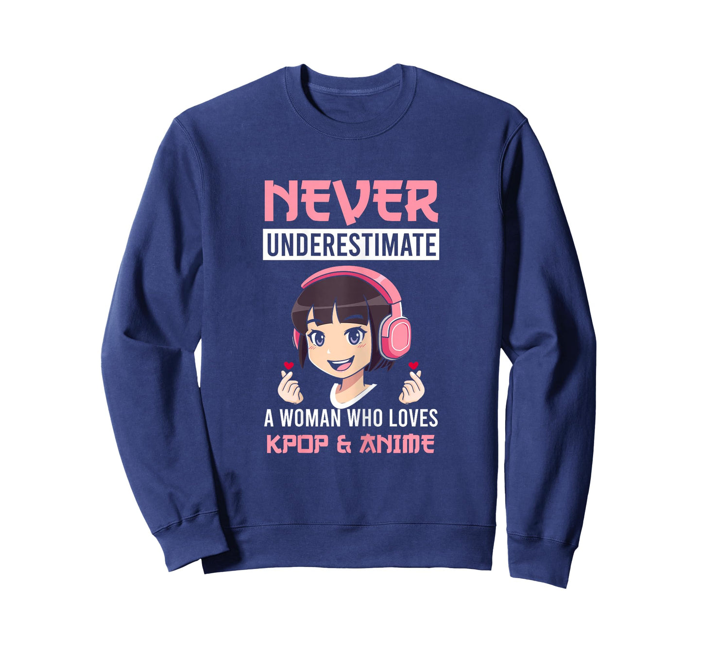A Woman who Loves Kpop Anime Merch K-pop Merchandise Gift T-Shirt