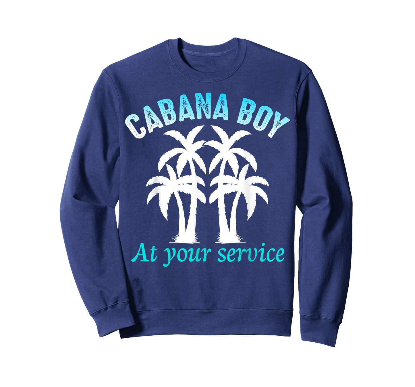 Cabana Boy at Your Service Funny pool party T-Shirt