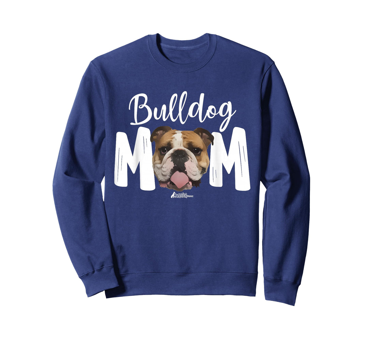 Cute English Bulldog Mom Top Funny Dog Walking for Women T-Shirt