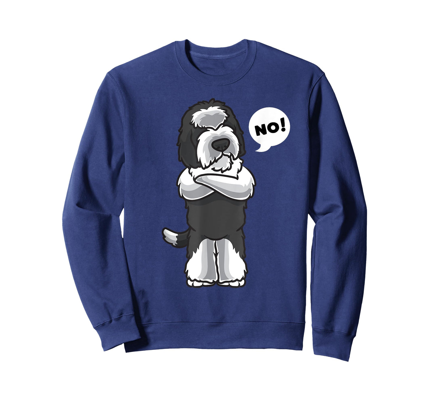 Stubborn Sheepadoodle Dog Funny T-Shirt