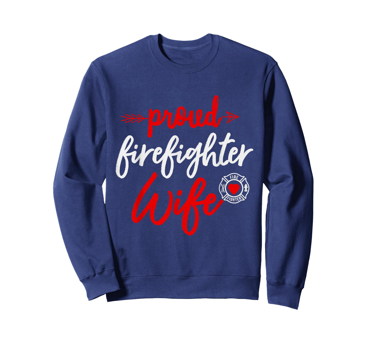 Proud Firefighter Wife gift Fireman's Husband boyfriend T-Shirt