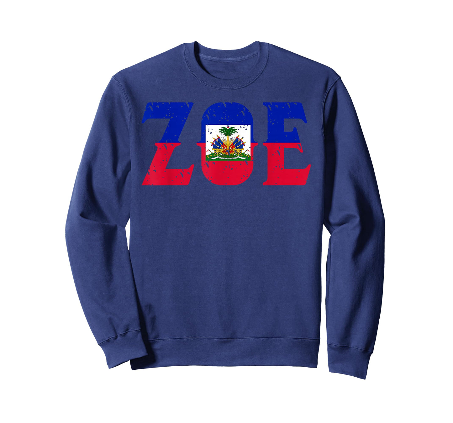 Zoe | Cute Haiti Honored Flag Day Gift T-Shirt