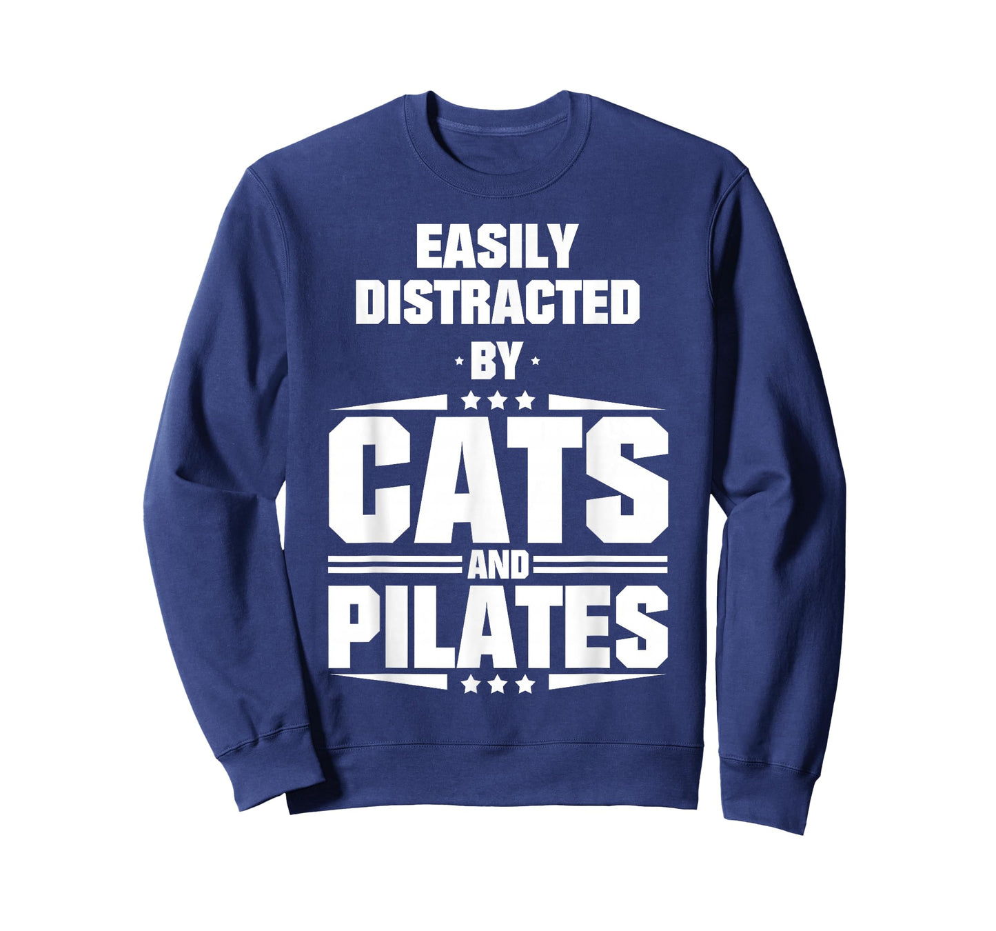 Easily Distracted By Cats And Pilates T-Shirt
