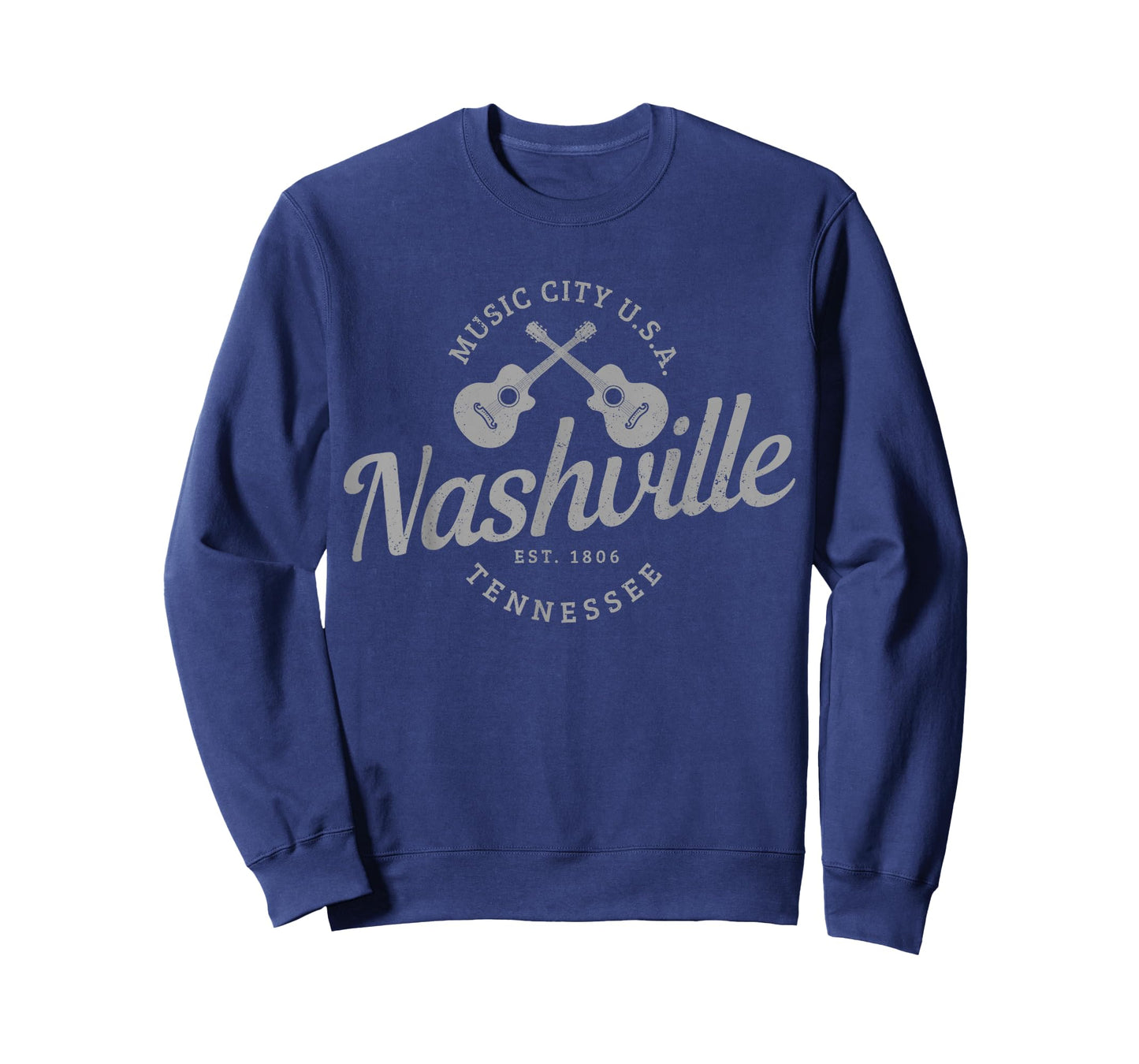 Nashville Tennessee Guitar Country Music City Souvenir T-Shirt