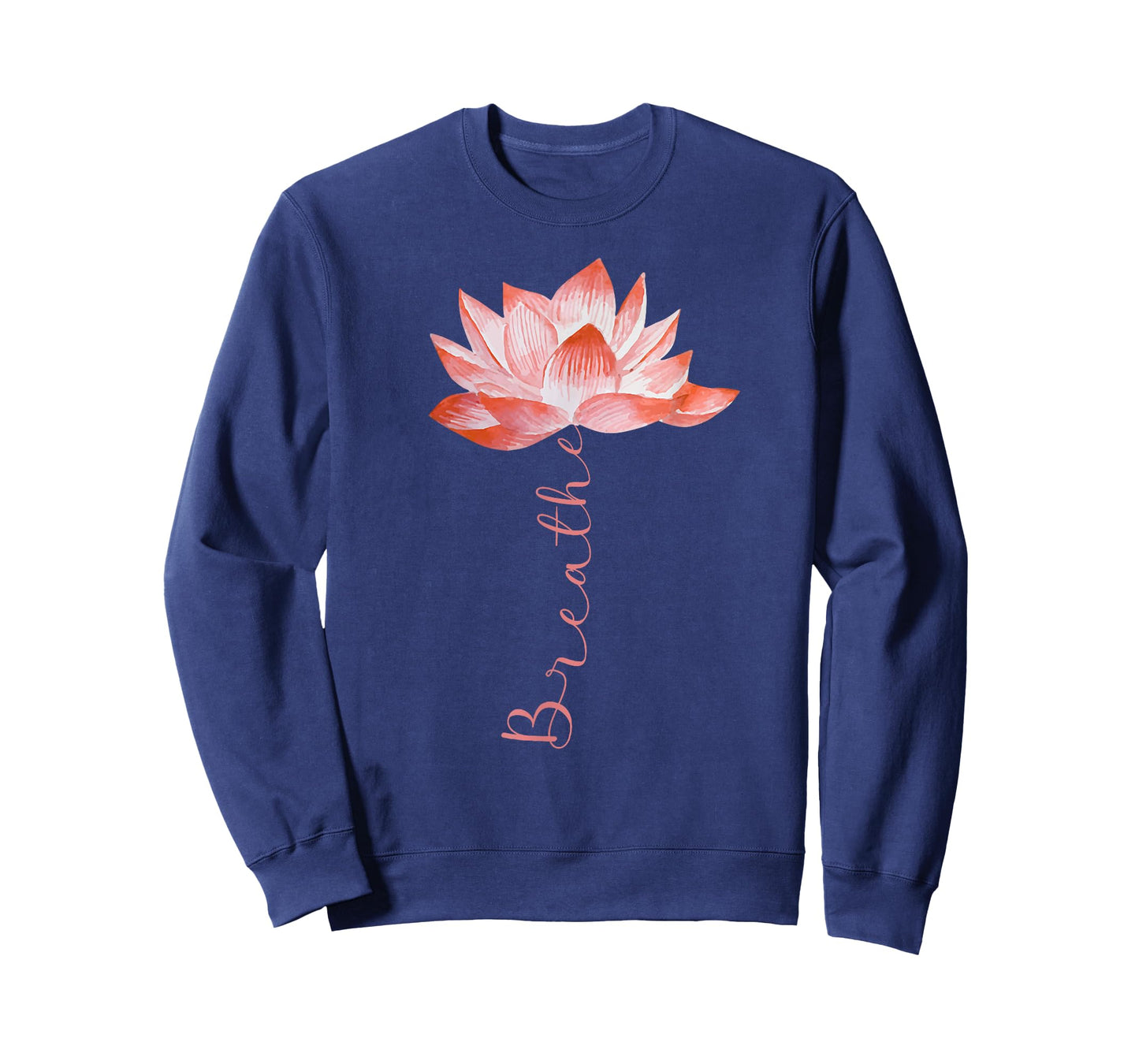 Pink Lotus Flower Yoga Breathe Meditation Yoga Lover T-Shirt