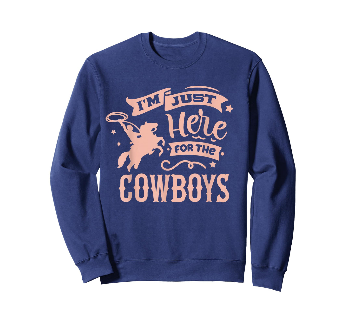 I'm Just Here for the Cowboys / Country Western Cow Girl T-Shirt
