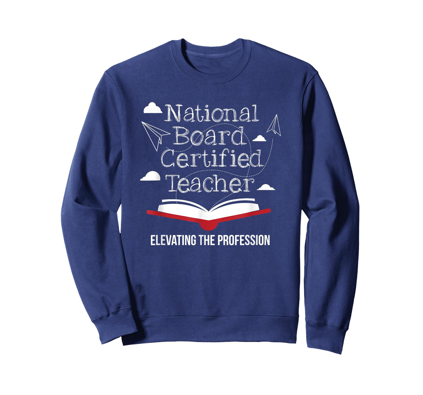 National Board Certified Teacher Open Book Airplane T-Shirt T-Shirt for Men Women