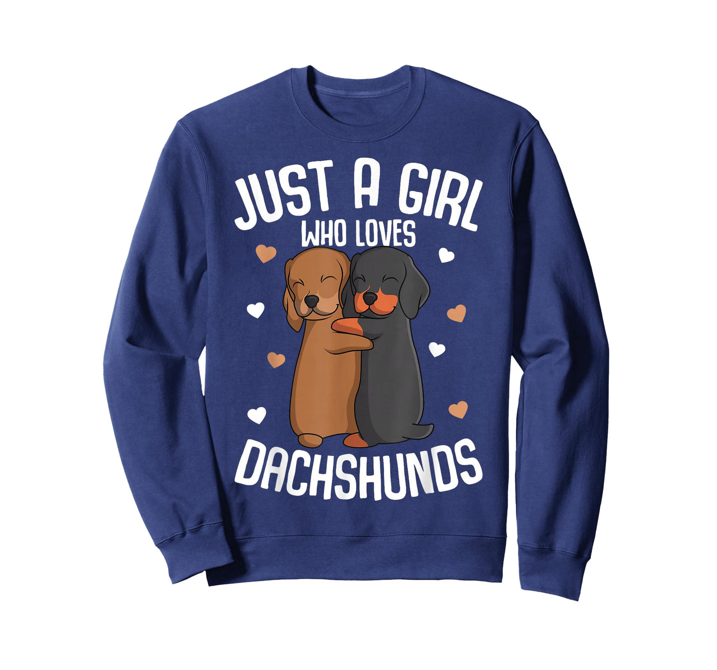 Just a Girl who Loves Dachshunds Weiner Dog Lover Girls T-Shirt