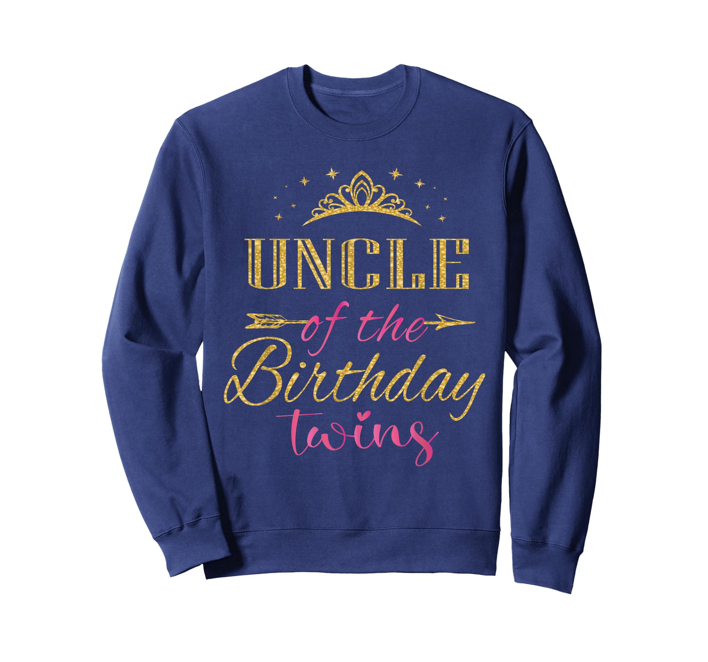 Uncle Of The Birthday Twins Kids Party T-Shirt