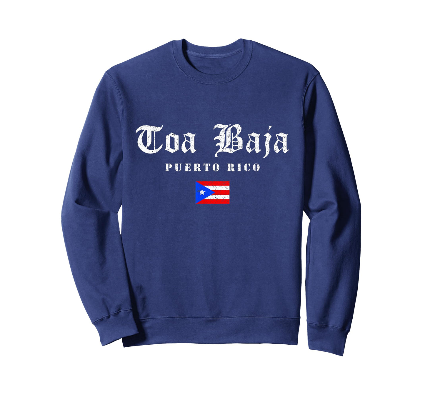 Vintage TOA Baja Puerto Rico Flag Pride Home Root Travel T-Shirt