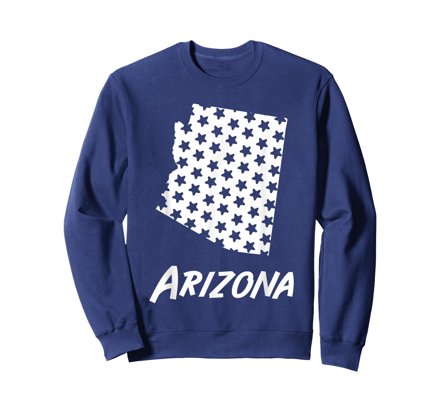 Arizona USA State Outline Stars Vintage Retro Design T-Shirt