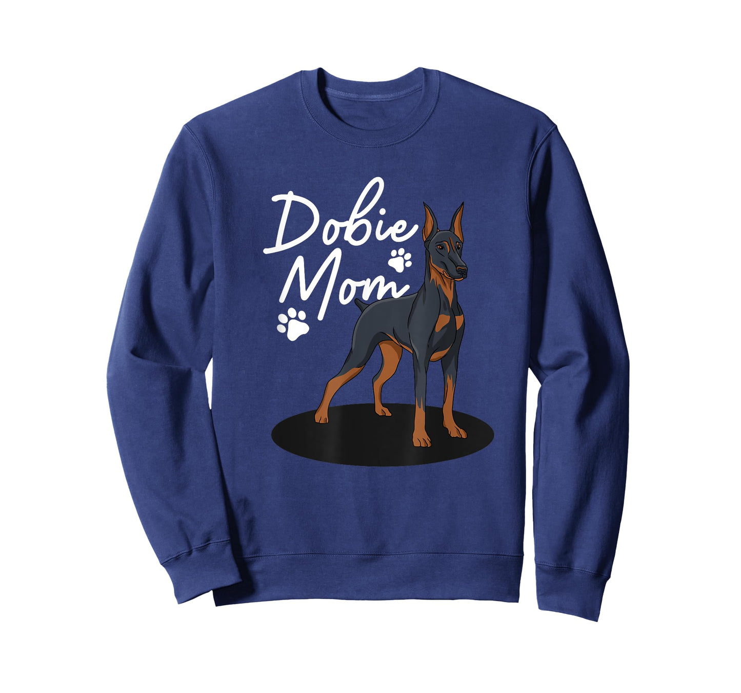 Cool Doberman Mom For Women Girls Mother Doberman Pinscher T-Shirt