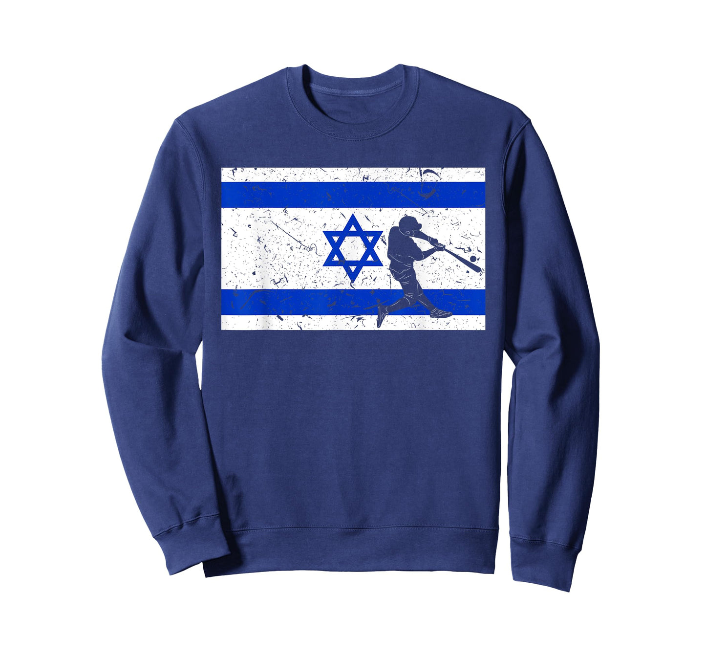Vintage Baseball League Israel Flag National Team Player T-Shirt