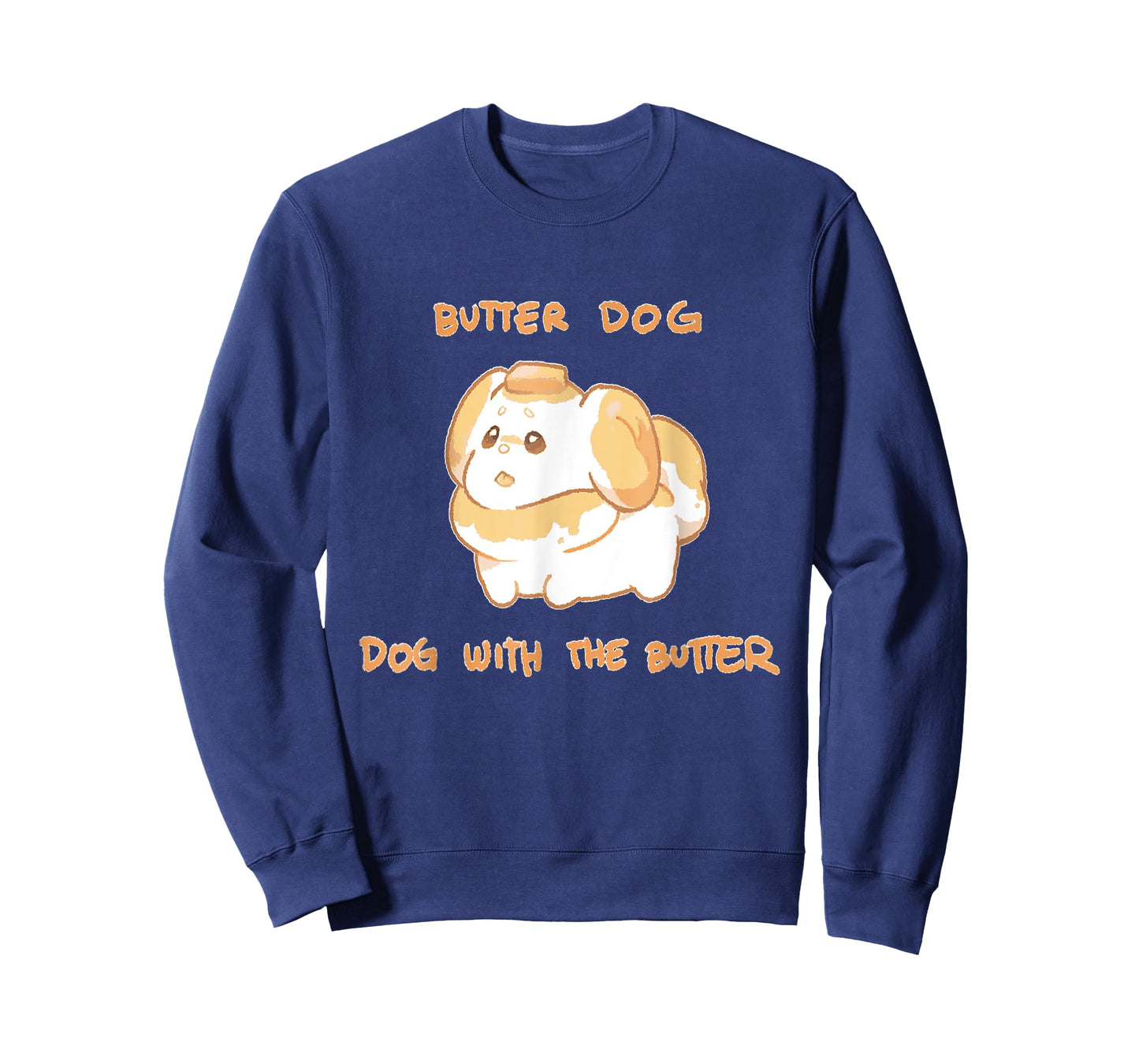 Fidough Butter Dog Dog With The Butter Meme T-Shirt for Men Women Girls Kids