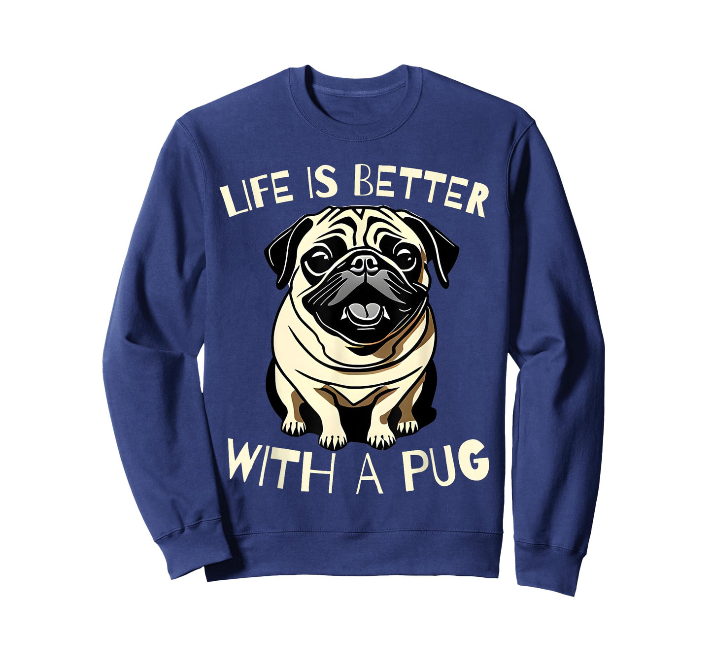 Pug Dog Lover Funny Pug Owner For Women Men Kids Cute T-Shirt