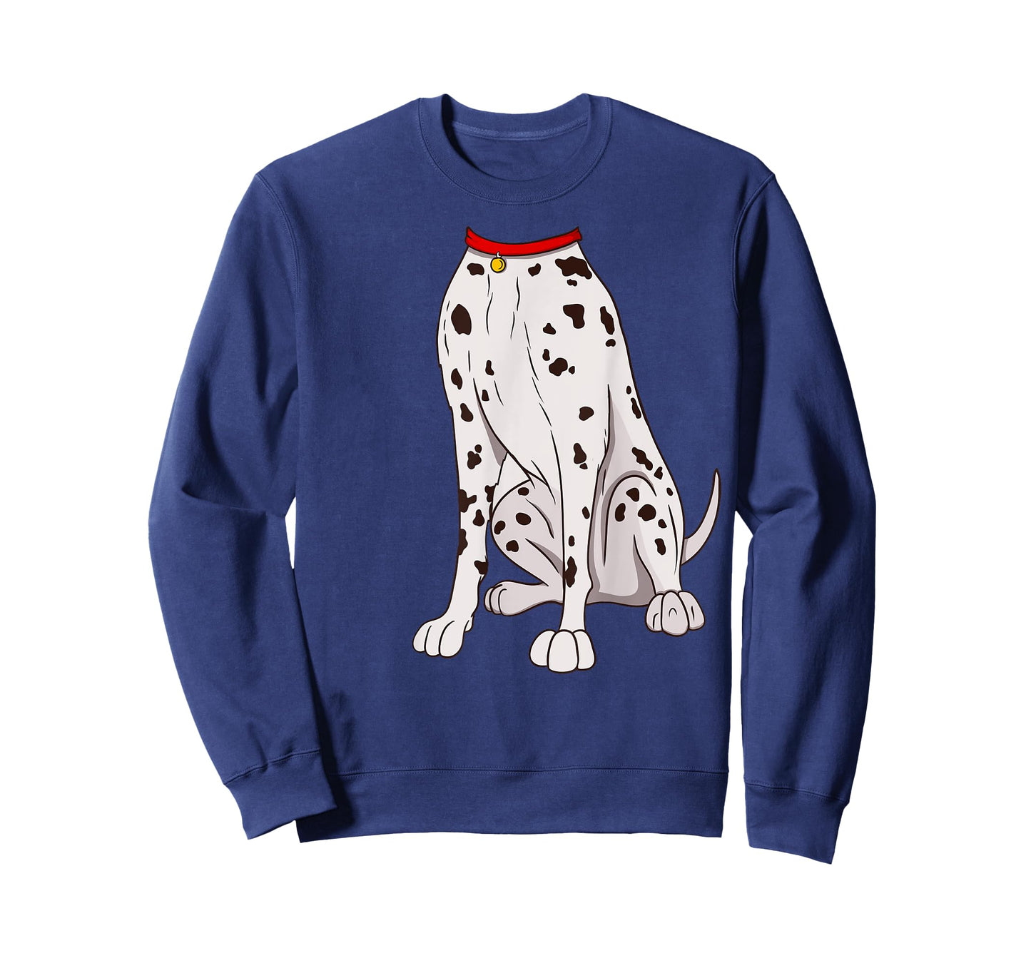 Dalmatian Costume T-Shirt for Halloween Dog Animal Cosplay Men Women Girls Kids T-Shirt