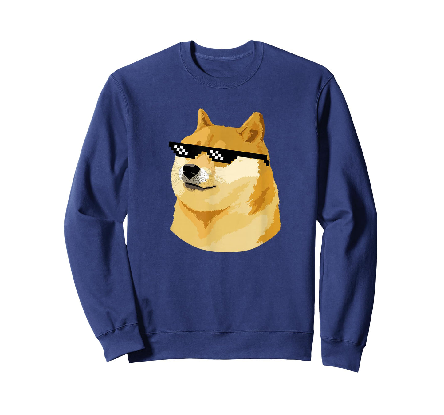 Pixelated Sunglasses Doge T-Shirt