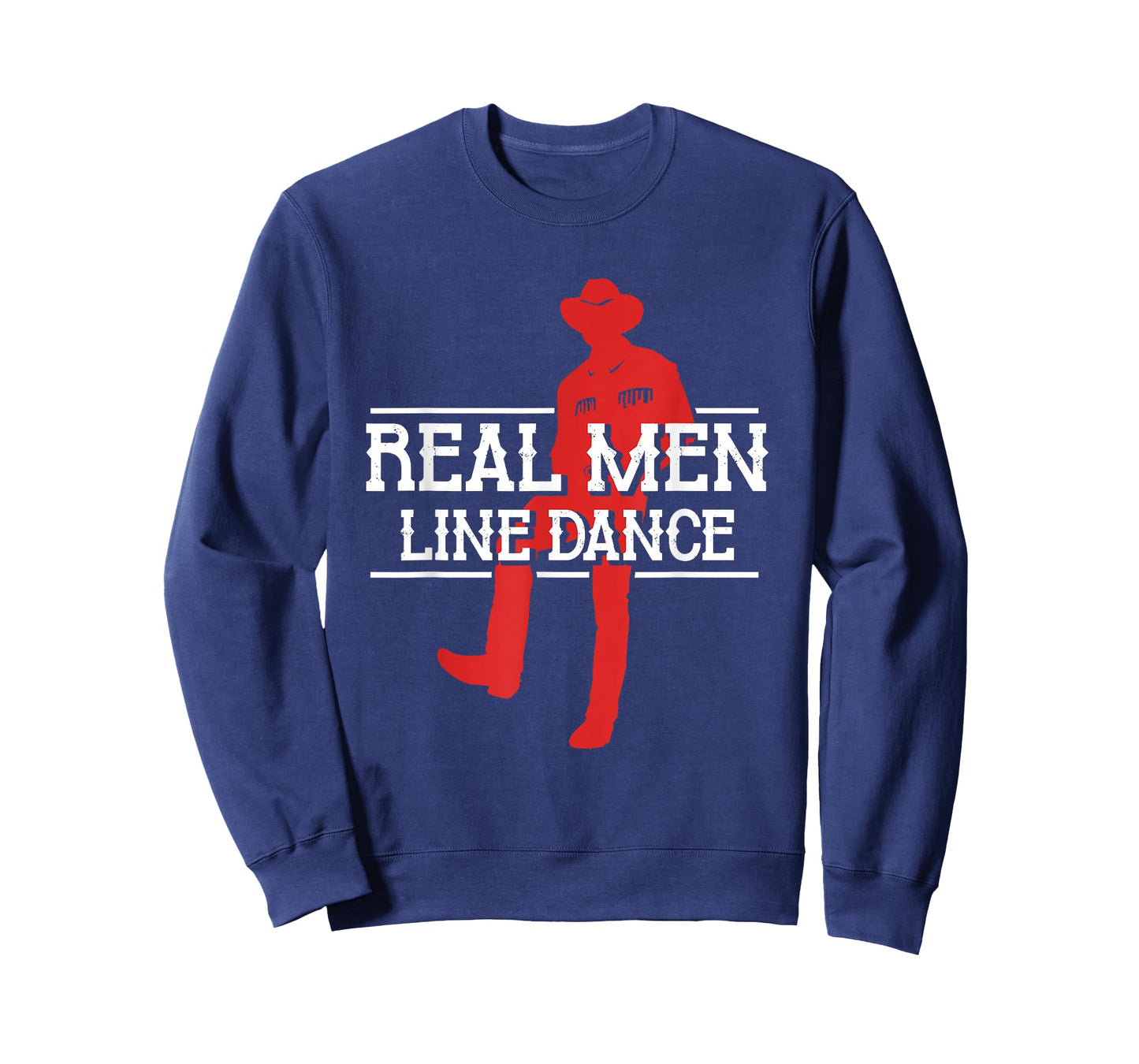 Real Men Line Dance | Western Country Dancing | Linedancer T-Shirt