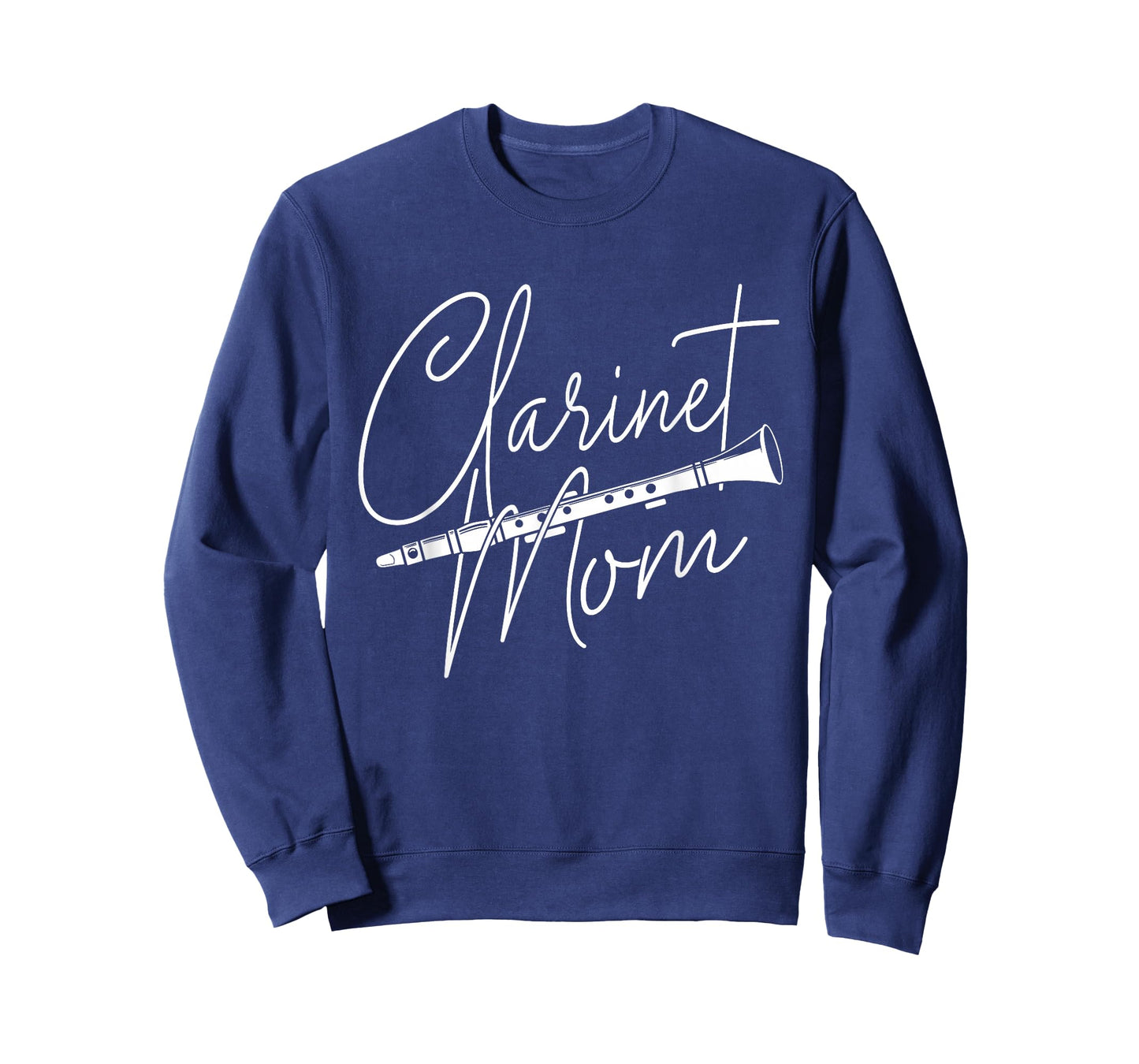 Clarinet Mom - Clarinetist Marching Band Player Music Lover T-Shirt
