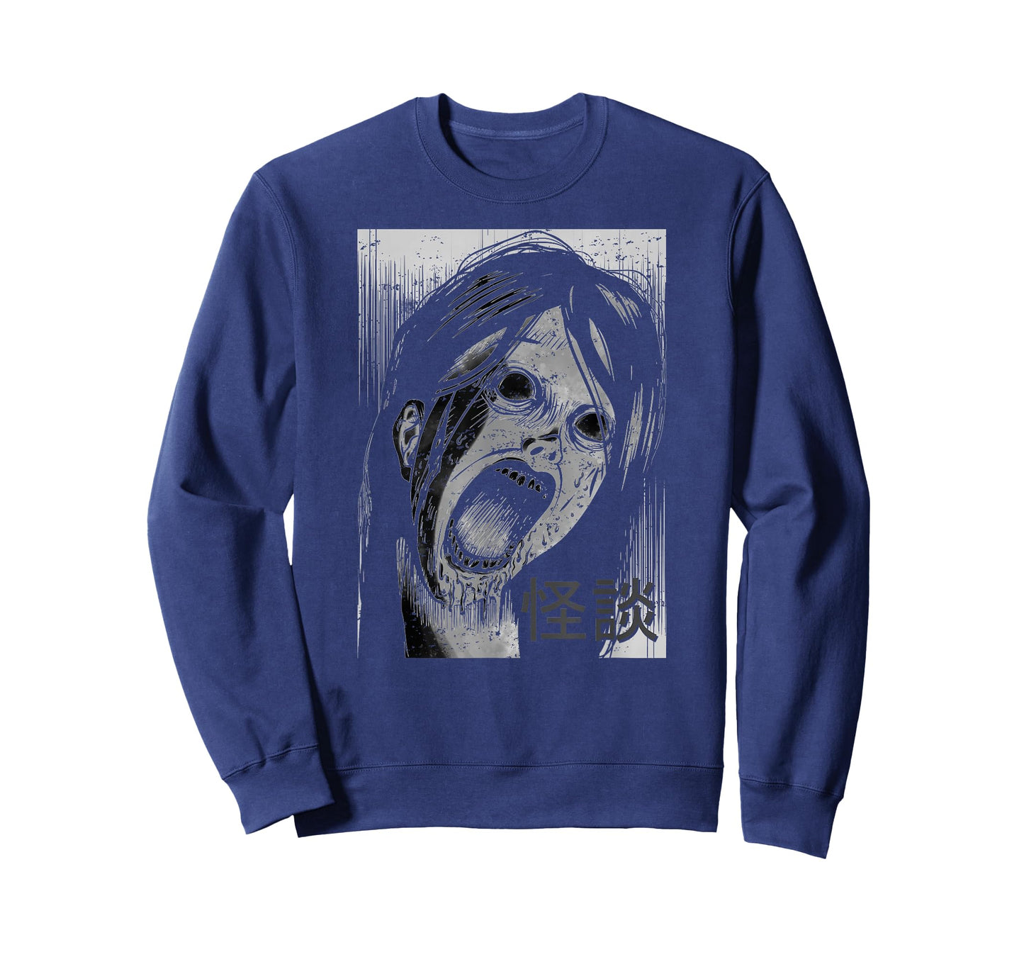 Japanese Horror Kaidan Ghost Stories Zombie Anime Manga Art T-Shirt