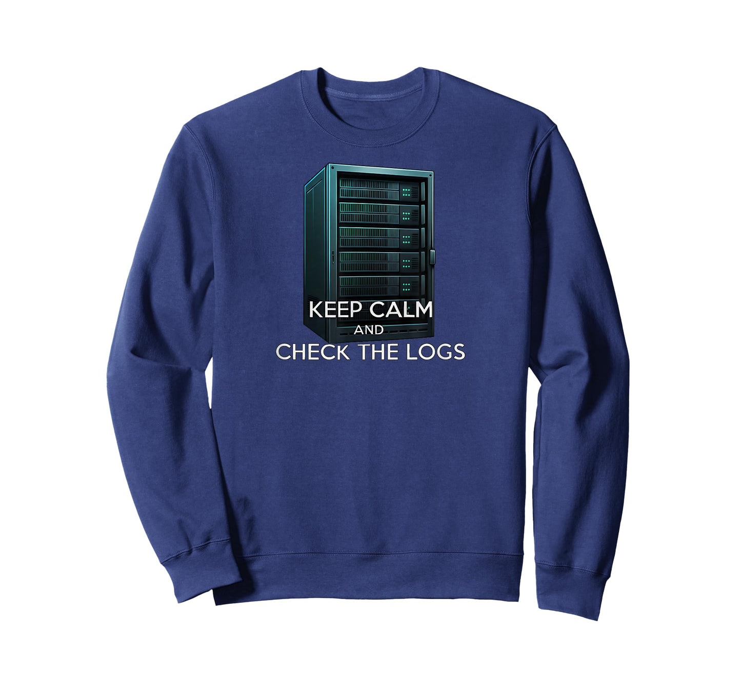 Keep Calm And Check The Logs Sysadmin IT Tech Humor T-Shirt