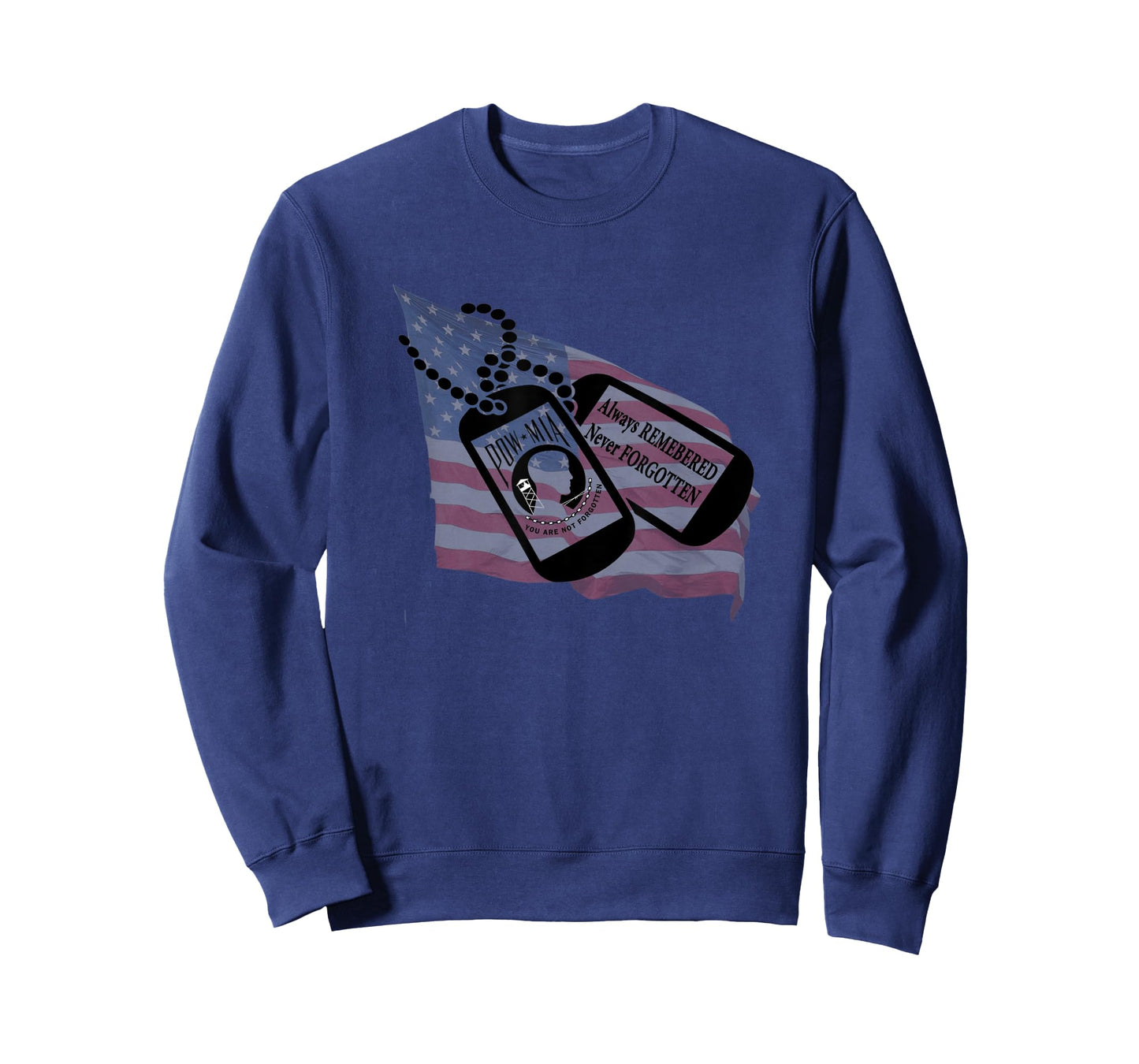 Always Remember Never Forgotten Pow Mia T-Shirt