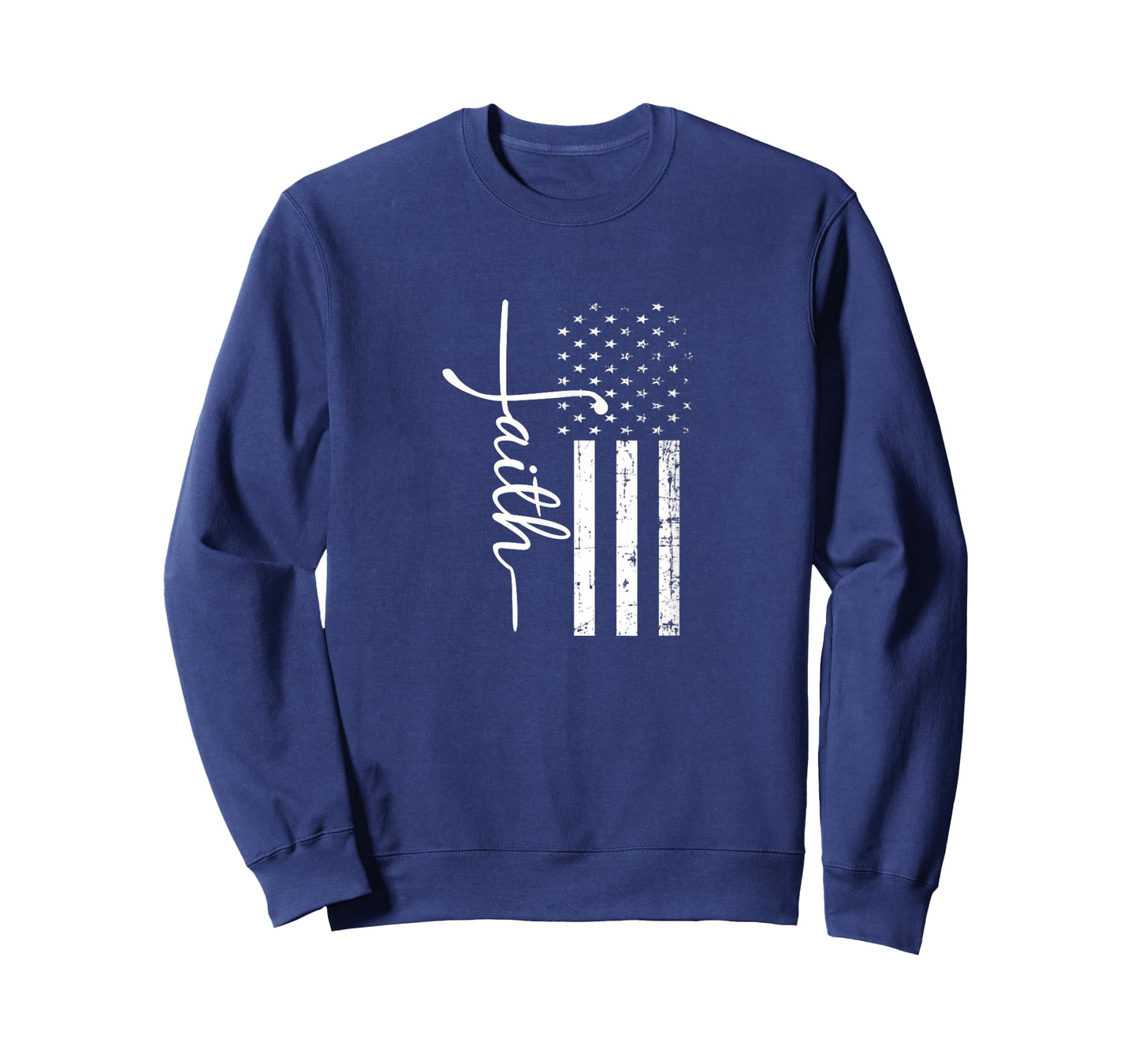 Faith Cross US Flag T-Shirt