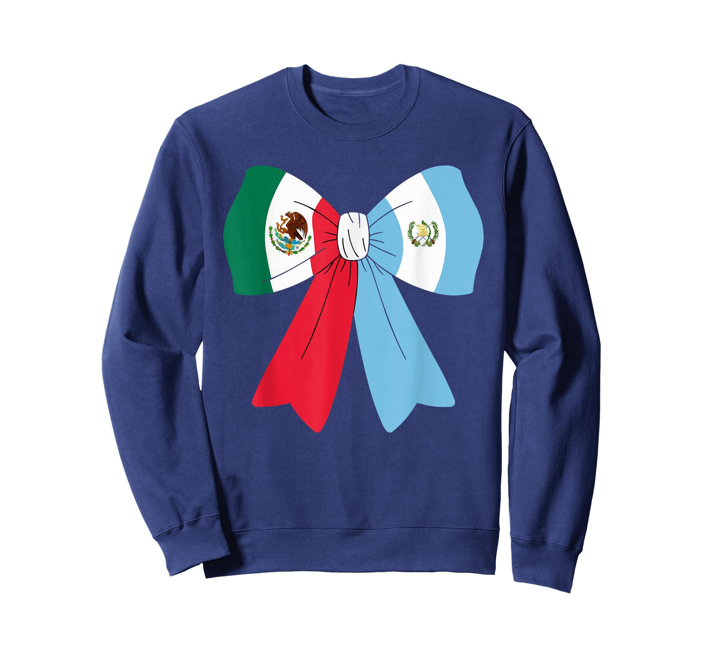 Half Mexican Half Guatemalan Guatemala Flag Mexico T-Shirt