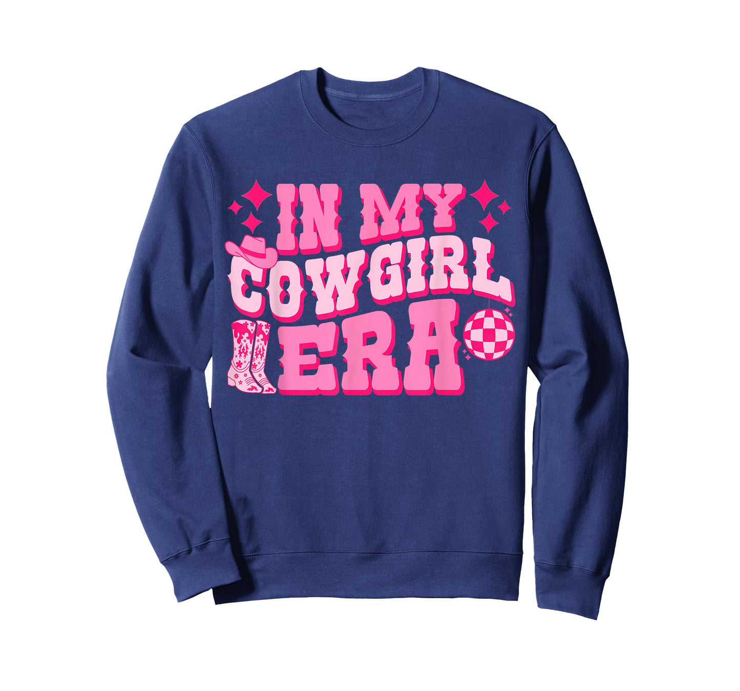 In My Cowgirl Era Groovy Cute Western Rodeo Cowgirls T-Shirt