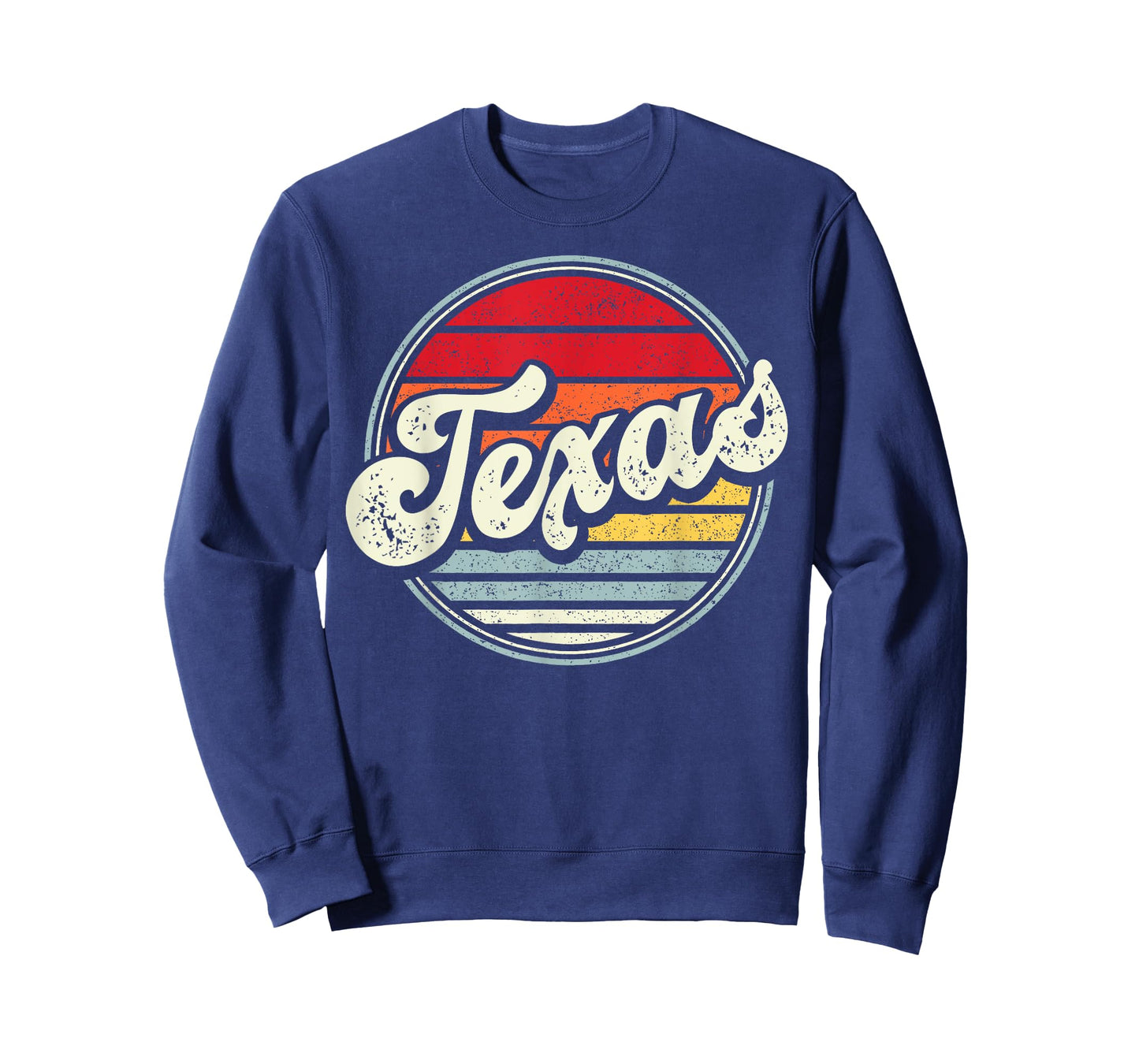 Retro Texas Home State Cool 70s Style Sunset Men Women Kids T-Shirt