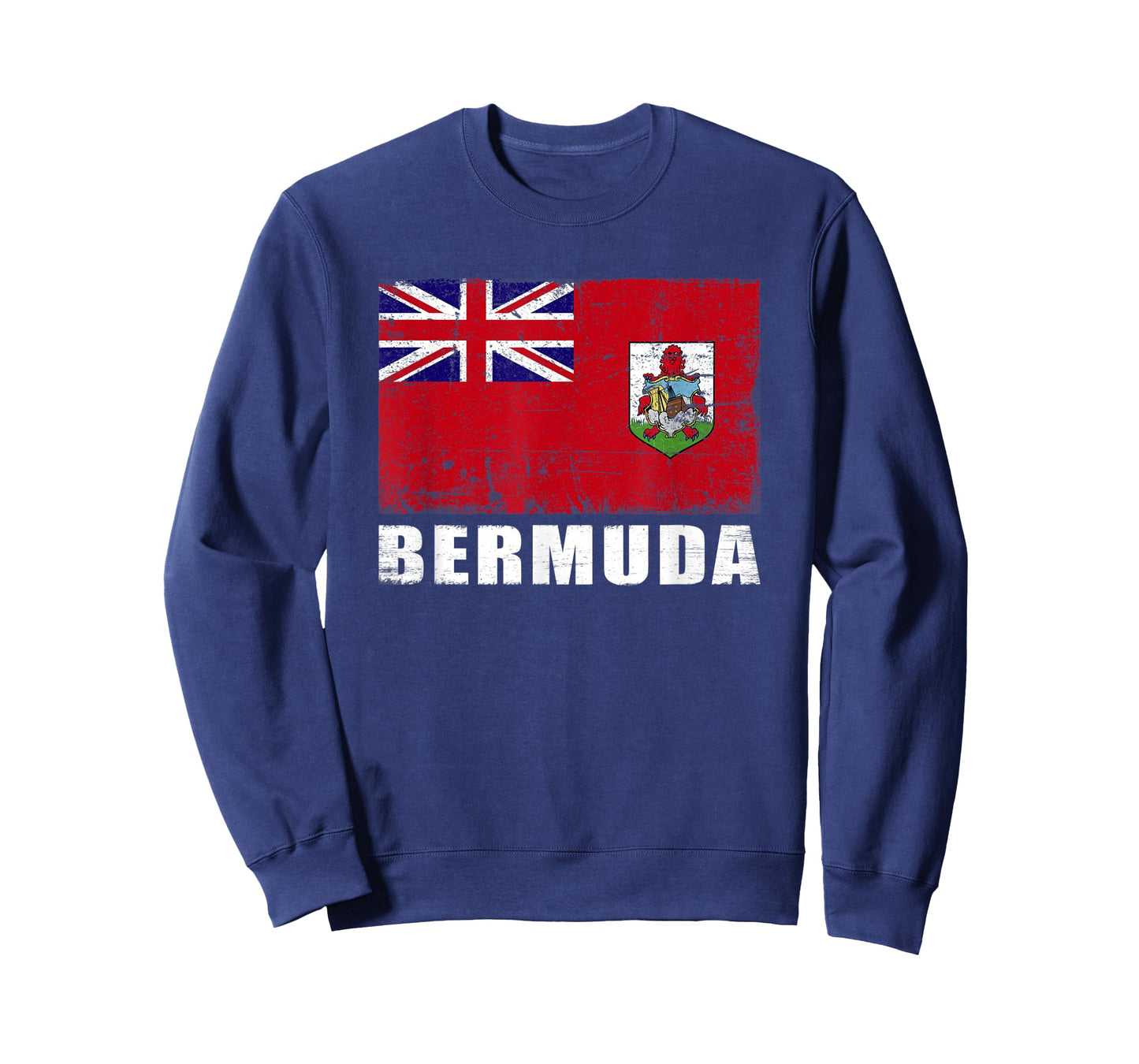 Bermuda Flag Design Grunge Country Flag Bermuda T-Shirt