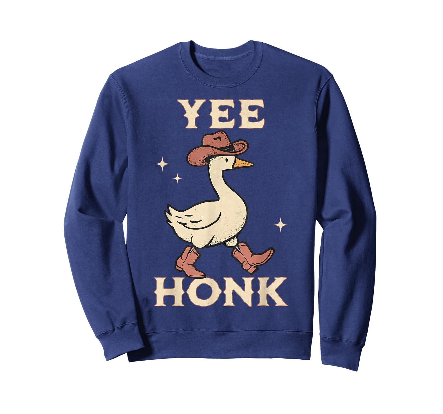 Yee Honk Funny Western Goose Cowgirl Southern Women's Cute T-Shirt