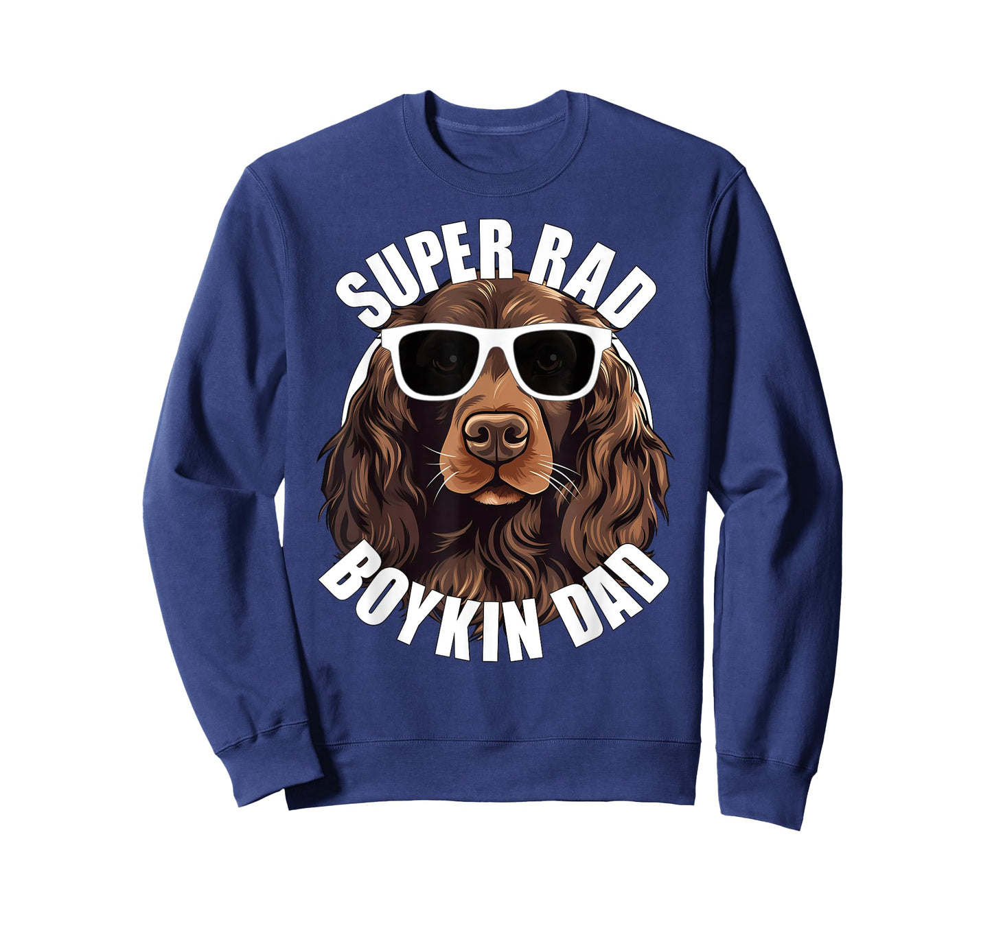 Boykin Spaniel Dad Funny Super Rad Puppy Dog Father T-Shirt
