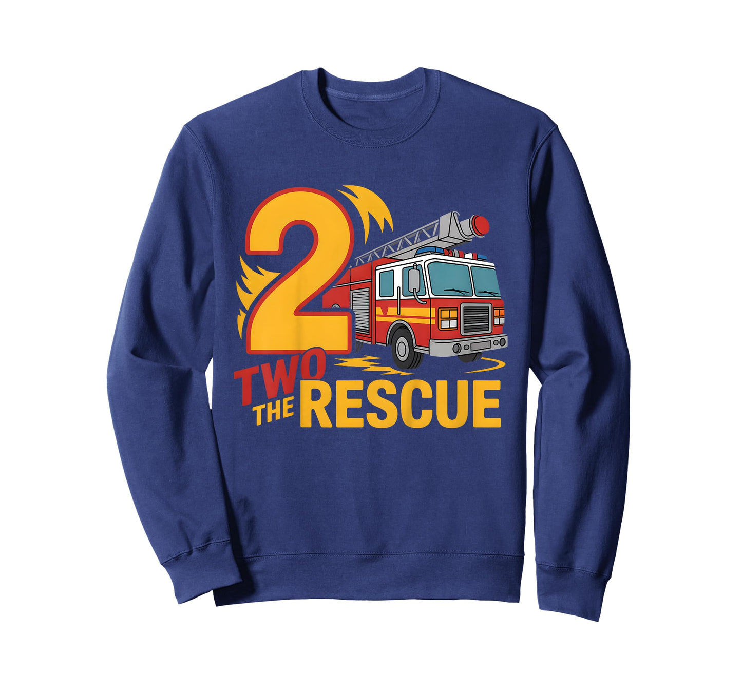 Kids 2 The Rescue 2nd Birthday 2 Year Old Boy Outfit T-Shirt