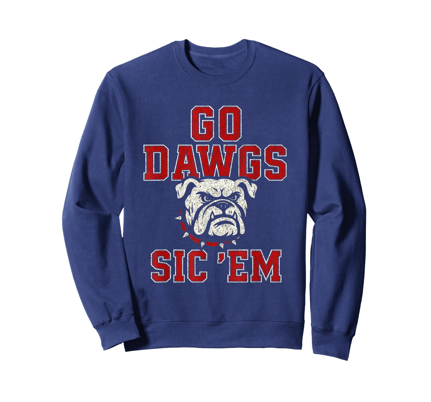 Go Dawgs Sic Em Bulldog School Spirit for Men Women Kids T-Shirt