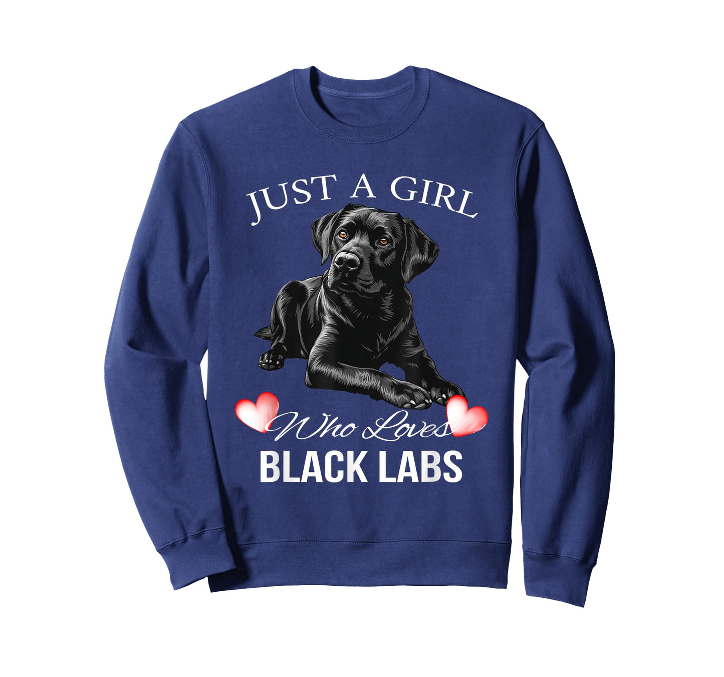 Just a Girl Who Loves Black Labs Cute T-Shirt