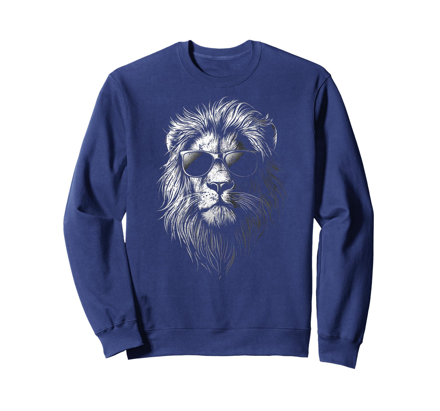 Lion Wearing Sunglasses – Fun Graphic Tee for All Ages T-Shirt