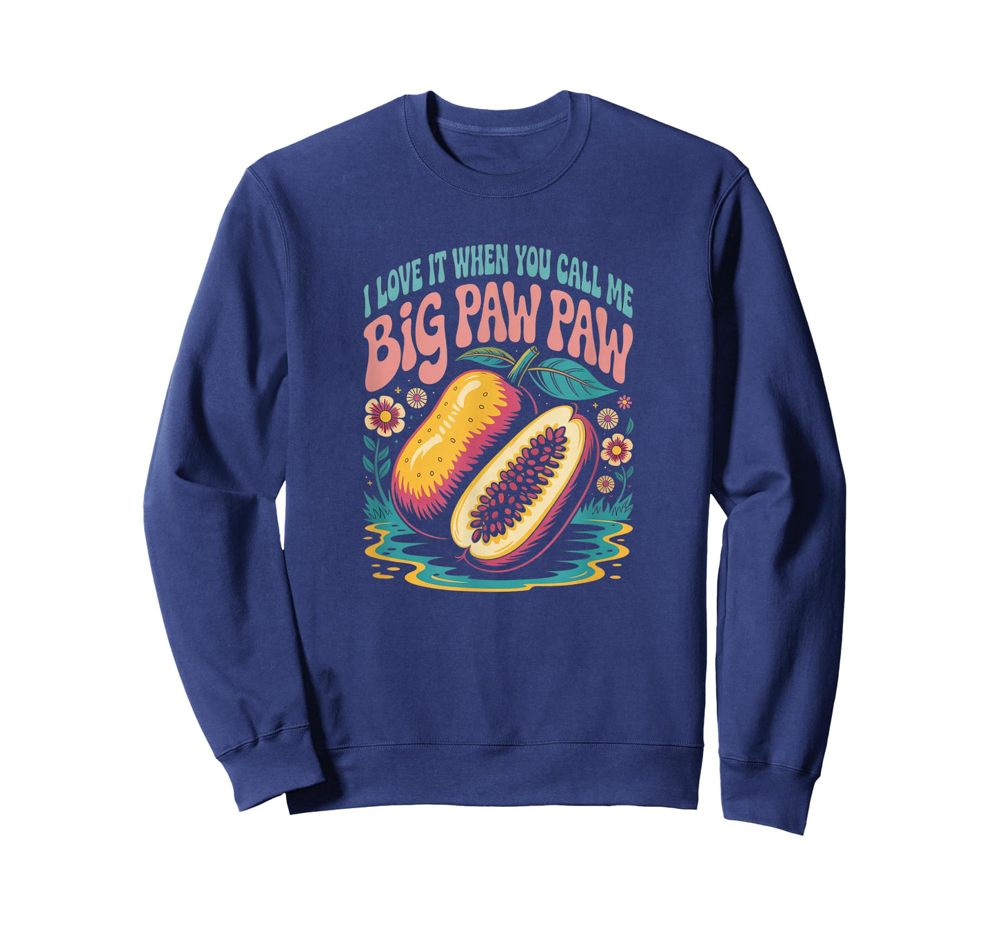 Pawpaw Fruit Lover Funny Gardening Design T-Shirt