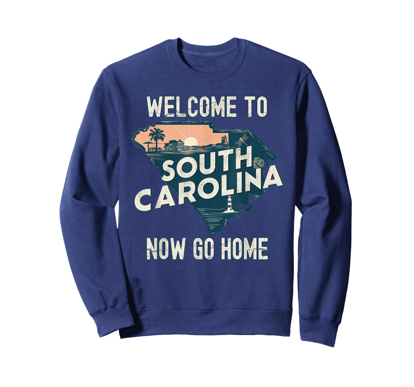Welcome To South Carolina Retro Design, Funny South Carolina T-Shirt
