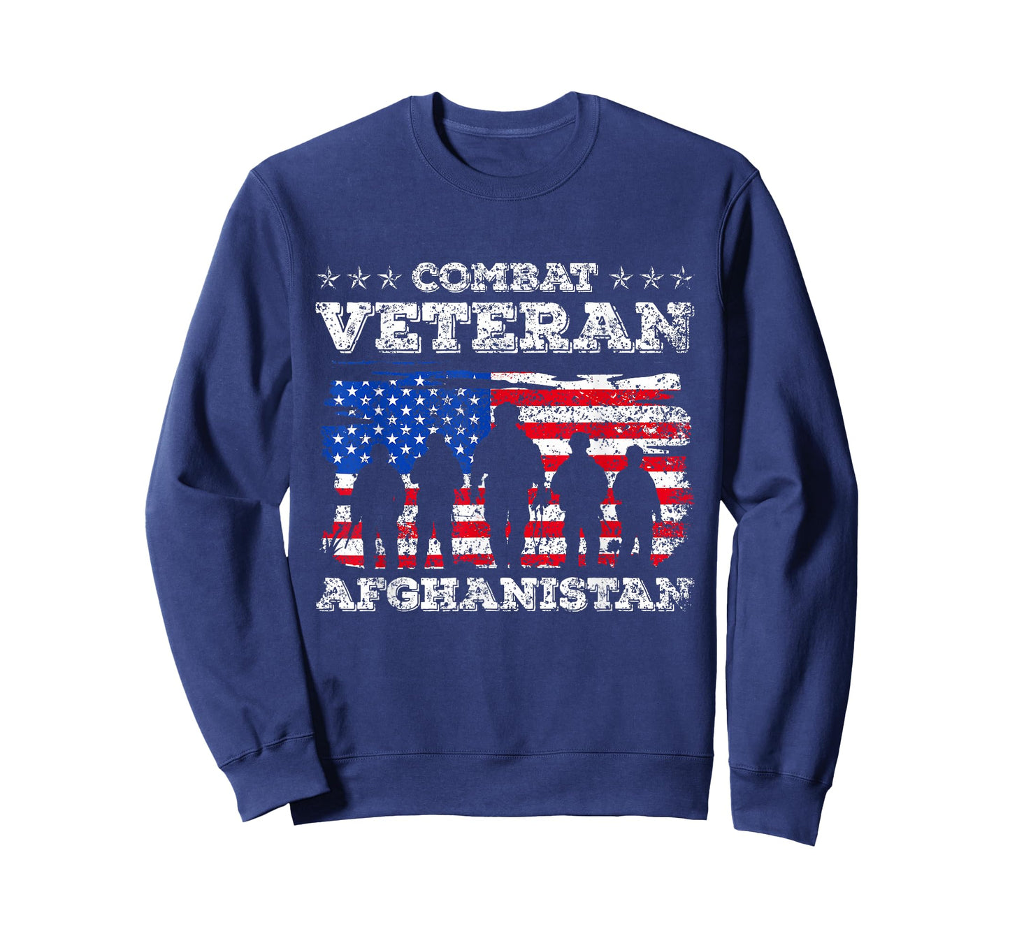 Combat Veteran Afghanistan Soldier Veterans Combat Veteran T-Shirt