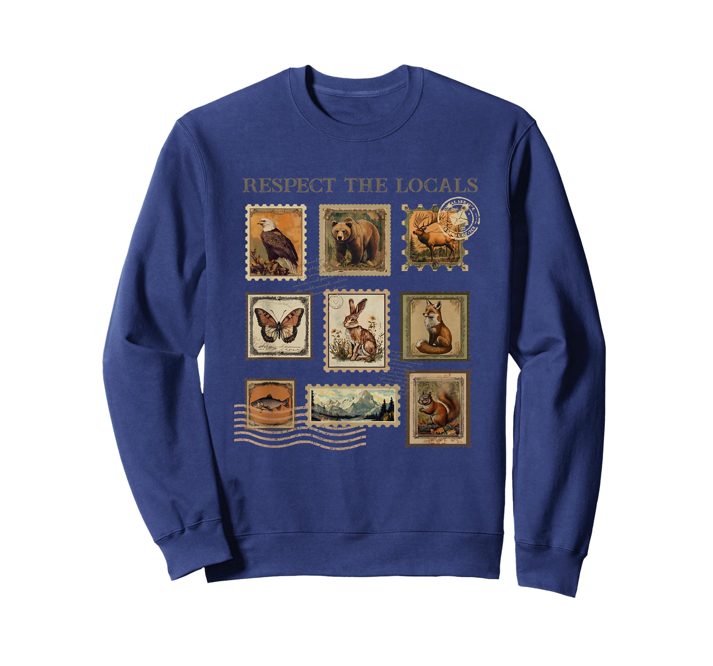 Respect The Locals Wildlife Nature Animal Lover T-Shirt
