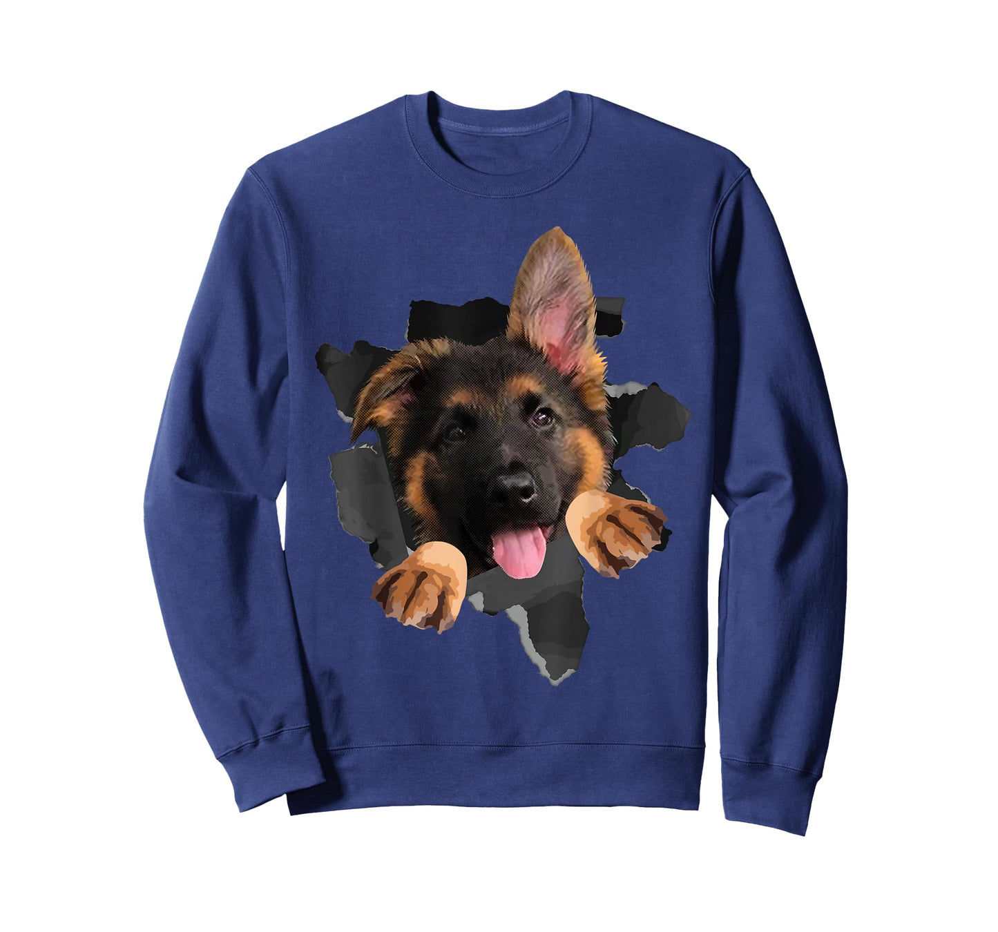Funny German Shepherd Lovers Design for Men Women Pet Dog T-Shirt Small