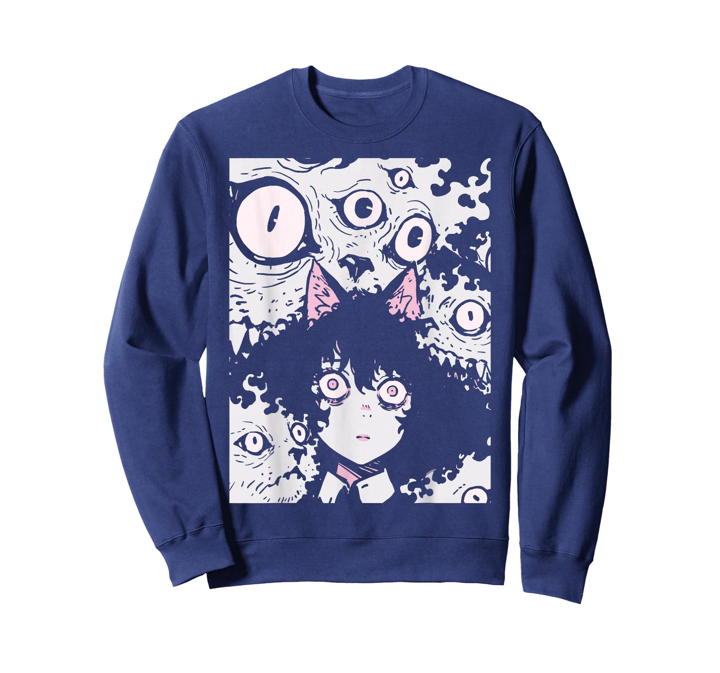Horror Anime Manga Neko | Japan Japanese Creepy Kawaii Goth T-Shirt