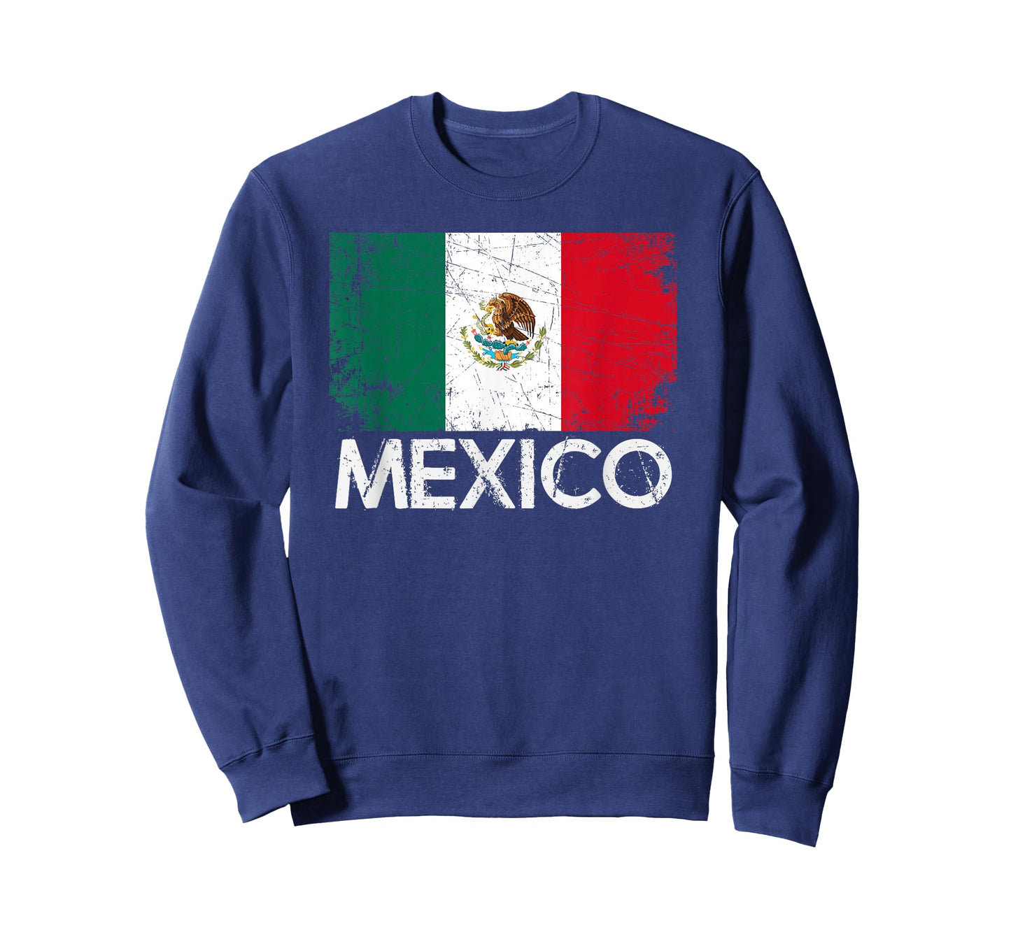Mexican Flag | Vintage Made in Mexico Gift T-Shirt