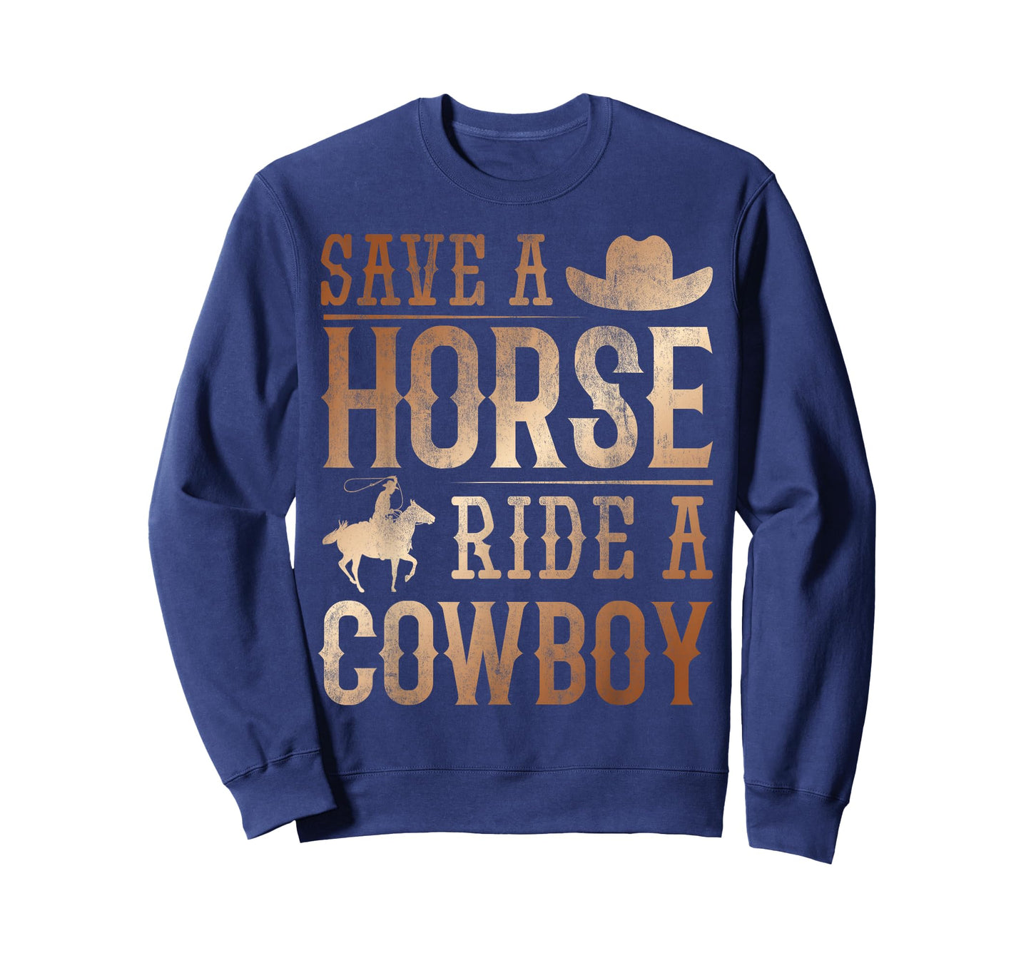 Save A Horse Ride A Cowboy Rodeo Cowboy T-Shirt