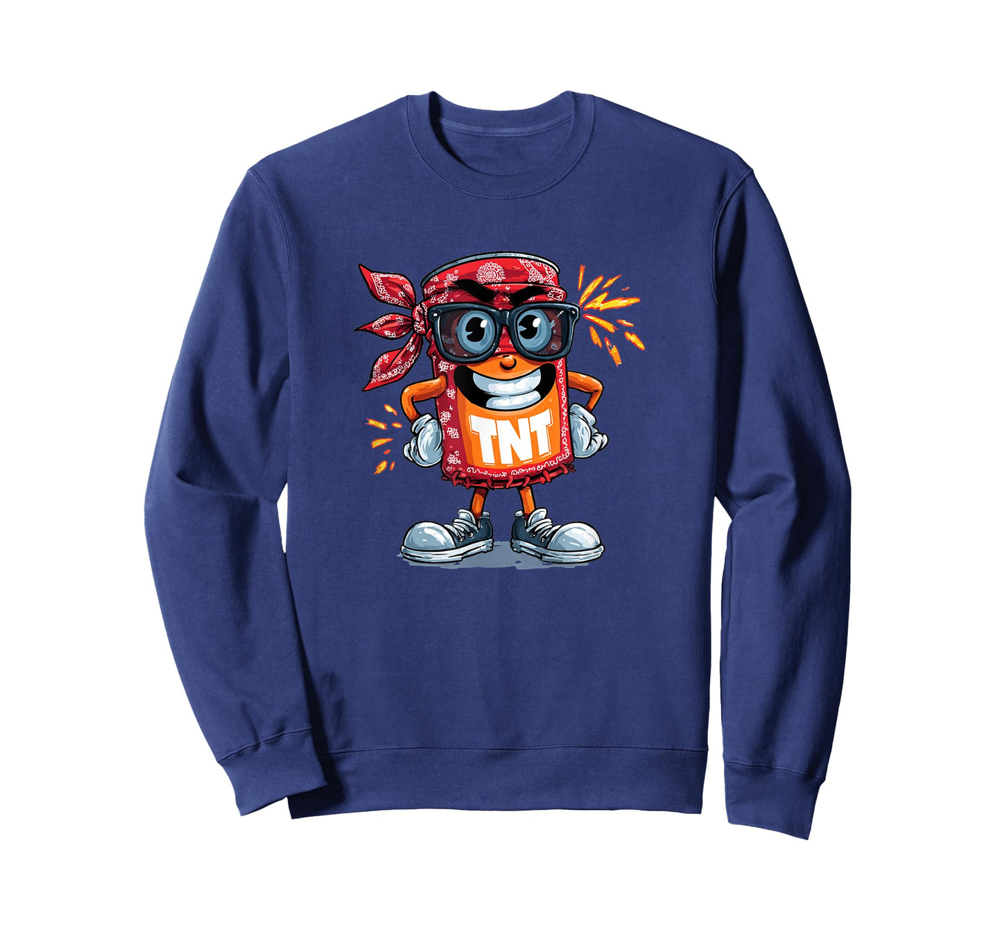 Awesome TNT Smiling with Sunglasses for Fireworks Lovers T-Shirt