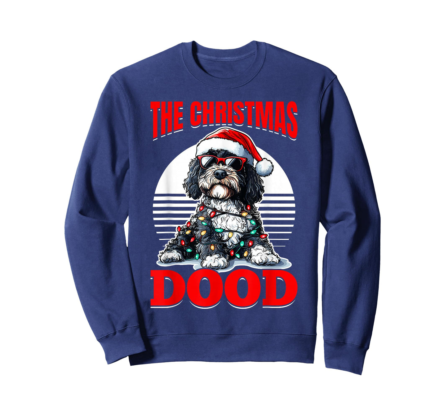 Bernedoodle Christmas Dog Breed The Christmas Dood T-Shirt